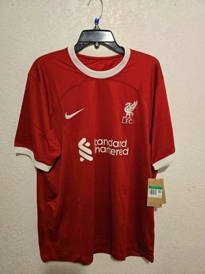 Liverpool FC 2023/2024 Nike NWT Home Soccer Jersey Size XL  DX2692-688 - Image 1 of 4