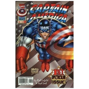 Captain America #1 Cover 2 - 1996 series Marvel comics NM minus [o - Picture 1 of 1