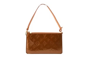 6656/LOUIS VUITTON Pochette Accessoires Lexington M91133 Monogram Verni POUCH - Picture 1 of 15