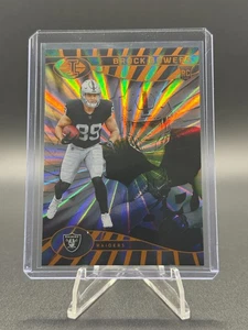 2024 Panini Illusions Brock Bowers #47 Sunburst SSP Raiders RC - Picture 1 of 3