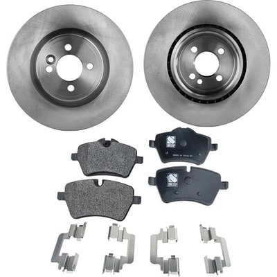 Front Brake Disc Rotors and Pads Kit For Mini Cooper 2009 2010 2012 2013 2014 - Image 1 of 4