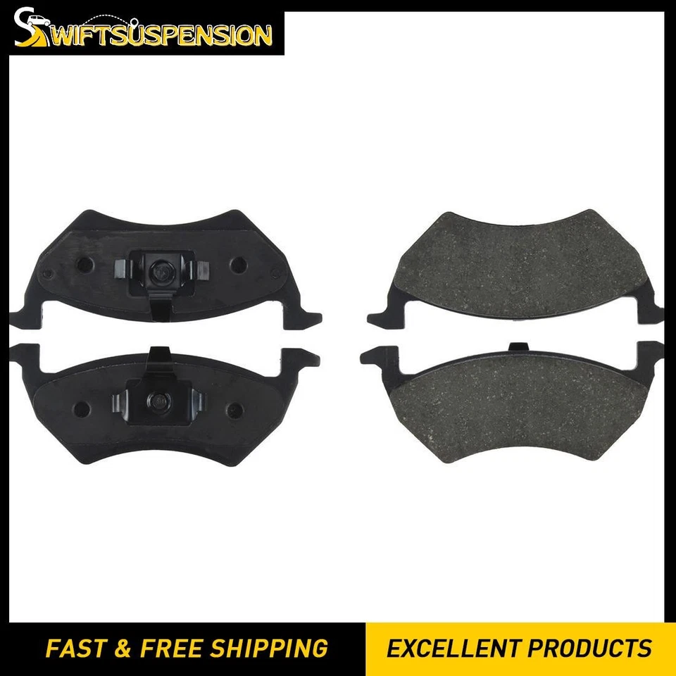 Front Ceramic Brake Pads Kit for 2009-2013 2017-2019 Volkswagen Gol 1.6L - Image 1 of 3
