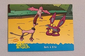 Fleer AAAHH 1995!! Real Monsters #63 corteccia e morso - Foto 1 di 2