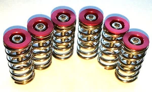 DUCATI MULTISTRADA 1000 SPRING ALLOY COLLAR CAP KIT/ RED HDESA USA - Bild 1 von 2