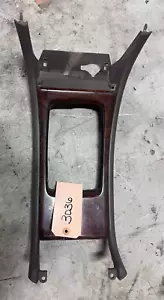 2000-2004 Toyota AVALON Shifter Bezel CENTER CONSOLE Wood Grain Trim #3036 - Foto 1 di 2