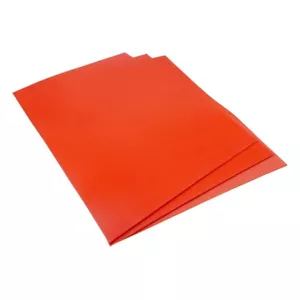 Farbige Lasergummi Stempelgummi ROT Laser geruchlos für Lasergraviermaschine - Bild 1 von 5