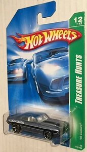 MOMC 2008 Hot Wheels #172 Treasure Hunt T-Hunt silver blue '69 Camaro #12 - Picture 1 of 1