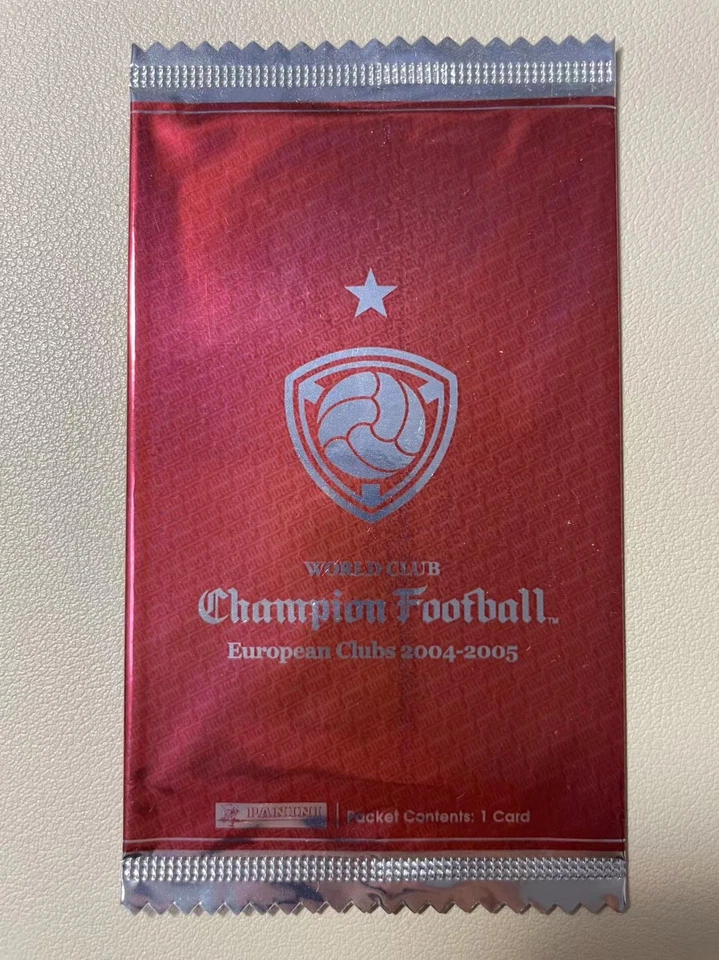 2004-05 Panini WCCF Sealed Pack Rooney Robben Cristiano Ronaldo Rookie Card - Image 1 of 2