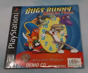 RARE Bugs Bunny: Lost In Time DEMO NOT FOR RESALE PlayStation 1 PS1 PSX PS2 PS3 - Picture 1 of 2