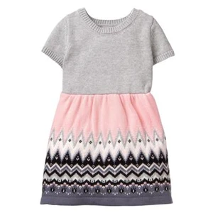 NWT Gymboree Winter Star Fair Isle Sweater Dress Toddler Girls Many Sizes - Picture 1 of 1
