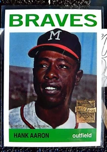 2000 Topps Hank Aaron Limited Edition Tiffany (1964 Topps) Card #11 - Picture 1 of 2