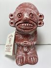Taino Indian Art Clay Sculpture - Cemi - Guillen Arte Etnico Caribeno Handmade
