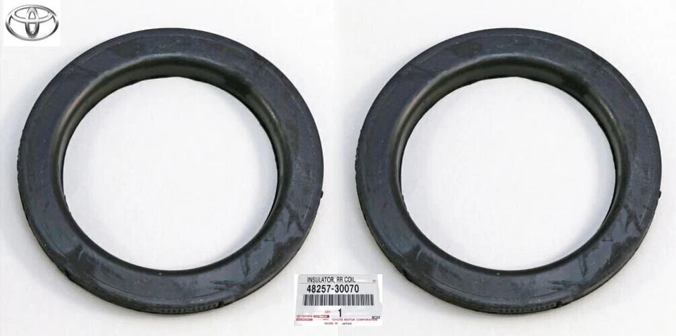 OEM AISLADOR, MUELLE HELICOIDAL TRASERO, JUEGO R&L SUPERIOR Toyota Lexus GS300 GS350 GRS191 Foto 1 de 2