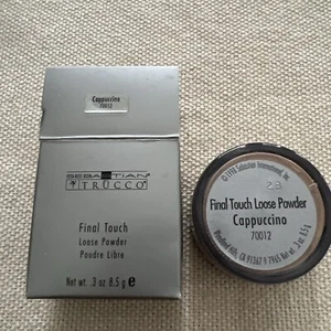 Sebastian Trucco Final Touch Loose Powder, Cappuccino 70012, New And Sealed. - Picture 1 of 6