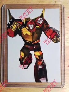 Transformers G1 1985 Original Estilo Vintage Hot Rod Autobot ¡IMPRESIÓN DE TARJETA DE BOCETO! - Imagen 1 de 2