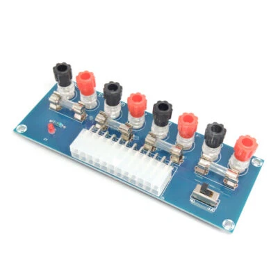 ATX Bench Top Computer Board PC Power Supply 24 Pins Breakout Module Adapter - Image 1 of 4