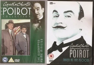 Agatha Christie Poirot Taken At The Flood / Kidnapped Prime Minister Suchet DVD - Picture 1 of 2