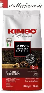 1Kg Kimbo Espresso Barista Napoli Bohnen - Bild 1 von 1