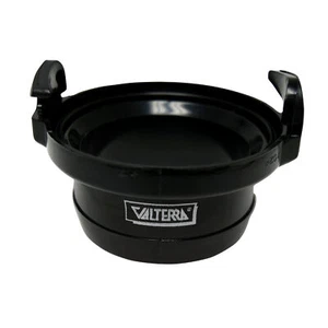 Valterra T1024 Waste Valve Straight Hose Adapter 3 Inch Straight Black RV Camper - Picture 1 of 3