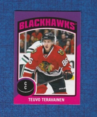 2014-15 OPC O-pee-chee Stickers # ST-24 Teuvo Teravainen - Image 1 of 2