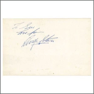 Ringo Starr handsignierte Beatles Werbekarte 1964 (UK) - Bild 1 von 2