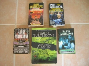 5 HARRY TURTLEDOVE books lot Worldwar American Empire Alternate History Fantasy - Bild 1 von 9
