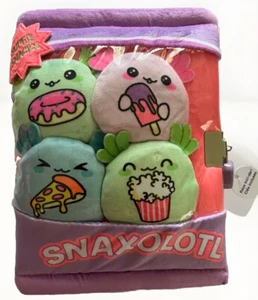 Kinder Plüsch versiegelt SnaxolotL Tagebuch Journal Schloss Schlüssel Zurück zur Schule Neu Claire’s - Bild 1 von 4