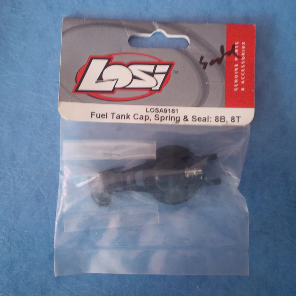 TEAM LOSI 9161 FUEL TANK CAP SPRING & SEAL 8B 8T LOSA9161 NIP - Image 1 of 1
