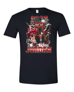 Michael Jordan Champion Graphic Tees - Unisex Kurzarm - Größe S - 4 XL - Bild 1 von 10
