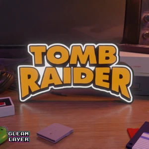 Tomb Raider Led Retro Gaming Light RGB Sign - Picture 1 of 5