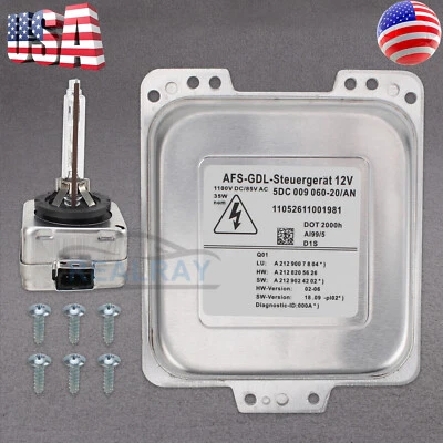 New D1S Xenon HID Headlight Ballast For OEM Hella AFS-GDL 5DC009060-00 W211 - Image 1 of 4