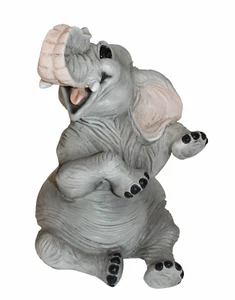 Deco Figura Elefante de Sentado Colección Castagna Resin H 21 CM - Imagen 1 de 6