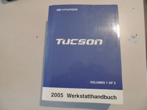Werkstatthandbuch Hyundai Tucson 2.0 2.7L Modelljahr 2005 Band 1 - Bild 1 von 12