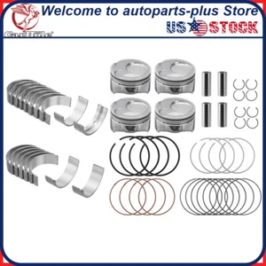 0.5mm Pistons w/ Rings & Bearings Set OVERSIZE for Hyundai & Kia Forte/Soul 2.0L - Bild 1 von 20