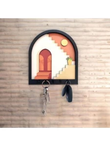 Key Holder for Wall Entryway Organizer Key for Home Decor Wall Hooks Hangers - Picture 1 of 5