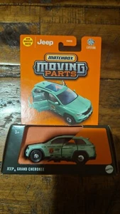 MATCHBOX 2025 Moving Parts - Jeep Grand Cherokee (Green #7) - Picture 1 of 1