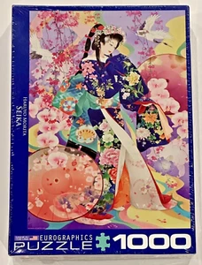 Pure Beauty! EuroGraphics Seika von Haruyo Morita 1000-teiliges Puzzle-Neu/Versiegelt - Bild 1 von 4
