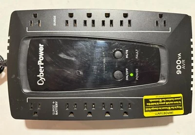 CyberPower AVRG900U AVR UPS System, 900VA/480W, Black - NO BATTERY - Image 1 of 4