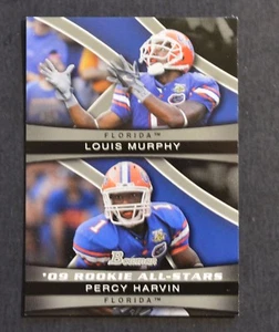 2009 Bowman Draft Rookie All-Stars Combos Silver #ASC1 Louis Murphy/Percy Harvin - Picture 1 of 2