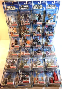 STAR WARS EPISODE II 2 ATTACK OF THE CLONES (2002) Figures Lot of 24 NEW - Picture 1 of 13