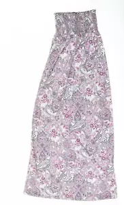 Miss Selfridge Womens Polyester Blend Maxi Size 8 Off the Shou - Picture 1 of 10