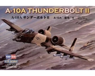 HobbyBoss Fairchild-Republic A-10A Thunderbolt II 1:72 80266 modellismo - Immagine 1 di 4