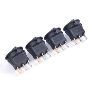 4Pcs 12V 20A Round Rocker Switch ON/Off LED Light Car Marine Boat Dot ToSEHF _yi - Picture 1 of 7