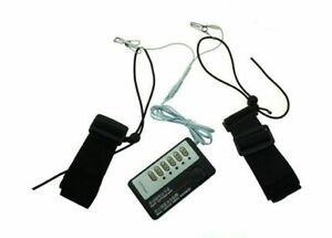 Kit chocs électriques avec pinces clips à lèvres et harnais cuisses /SM/Bondage