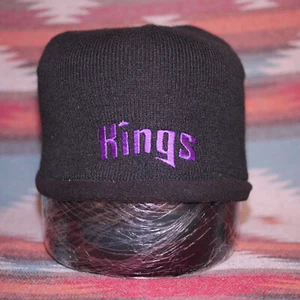 Vintage Sacramento Kings Herren Beanie Mütze One Size Logo schwarz Y2K Totenkopf Mütze warm - Bild 1 von 13
