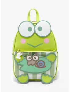 Mini zaino Her Universe Keroppi personaggio nuovo con etichetta - Foto 1 di 8