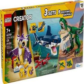 LEGO 66789 Animal Gift Set CREATOR 3-in-1 (31058/31088/31125) Exclusive - Sealed
