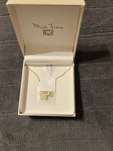 Mia Fiore Classic Chain 18 kt. Gold Plated Sterling Silver 925 Made IN ITALY - Picture 1 of 4