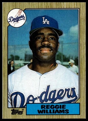 1987 Topps #232 Reggie Williams - Image 1 of 2