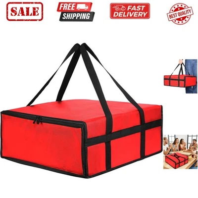 Изолированные большие пакеты для переноски пиццы для доставки, изолированные сумки для переноски пиццы De... - Изображение 1 из 4